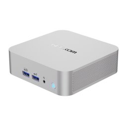 Mini PC GEEKOM A8 A8-16-1T, Procesor AMD Ryzen 7 8745HS 3.8GHz Hawk Point, 16GB RAM, 1TB SSD, Radeon 780M, Windows 11 Pro
