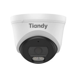 Camera IP turret Tiandy 4MP Dual Light IR 30m LED alb 15m lentila 2.8mm microfon PoE IP67 microSD AI TC-C34XS-2ETA-28