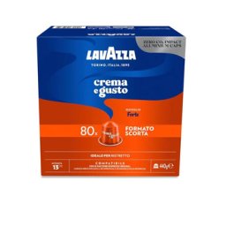 Lavazza Nespresso Crema e Gusto Forte 80 capsule cafea