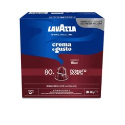 Lavazza Nespresso Crema e Gusto Ricco 80 capsule cafea