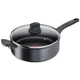 TEFAL G2683372 Ultimate Magas oală capac 26 cm negru