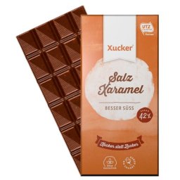 Xucker Ciocolată cu aromă de caramel sărat 10 x 80 g