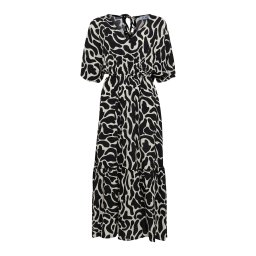St MRLO Rochie 'Therase' negru / alb