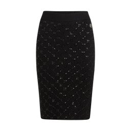 Karl Lagerfeld Fustă negru