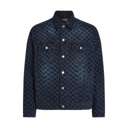 Karl Lagerfeld Geacă de primăvară-toamnă albastru denim / albastru închis