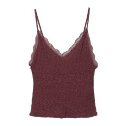 Pull&Bear Top roșu vin