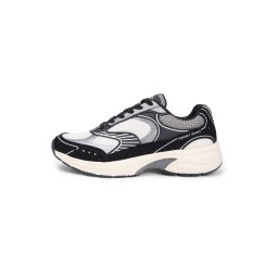 Tommy Jeans Sneaker low 'ARCHIVE '25' gri / negru / alb