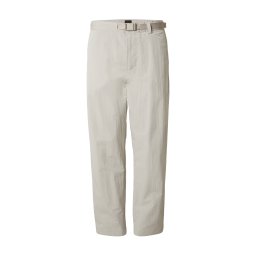 BOSS Pantaloni eleganți gri deschis