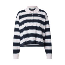 GUESS JEANS Tricou bleumarin / albastru deschis / alb