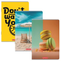 Caiet A4, 80 file, Herlitz Megamix 2, hartie 70g/mp, FSC