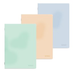 Caiet A4, 80 file, coperta plastic, Herlitz, hartie 70 g/mp, FSC