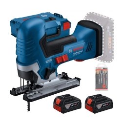 Bosch - GST 18V-125 S - Fierastrau pendular cu 2 acumulatori si incarcator, Li-Ion, 18 V, 5 Ah, valiza speciala, accesorii