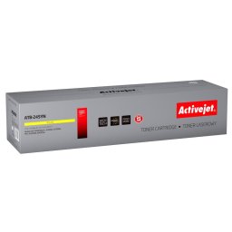 Activejet ATB-245YN toner for Brother printer; Brother TN-245Y replacement; Supreme; 2200 pages; yellow