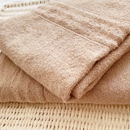 Prosop de baie 50 x 90 cm Studio Casa Shadow, 100% Bumbac, 400 gsm, Beige