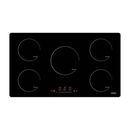 Plita inductie incorporabila 8600W,5 zone de gatit, Touch control Negru LI5-01
