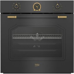 Cuptor Cuptor Electric Multifunctional Incorporabil RBIM19200AD, 72 Litri, 8 Functii de Gatire, 3500 W, Grill Electric, Clasa A, Antracit, 60 cm