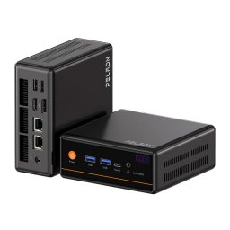 Mini PC Peladn WO4 cu procesor AMD Ryzen™ 5 5600H WO4PEL, 16GB RAM, 512GB SSD, AMD Radeon™ Graphics, Fara sistem de operare