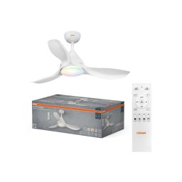 Osram - Ventilator de tavan LED RGB reglabil NORDES LED/18W/230V 3000-6500K + telecomandă