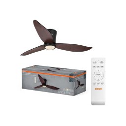 Osram - Ventilator de tavan LED dimabil FOHN LED/18W/230V 3000/4000/6500K + telecomandă