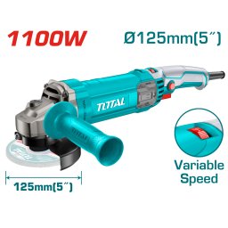 Polizor unghiular TOTAL Industrial 1100W 125mm 12000rpm