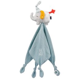 Jucarie doudou elefantel pentru bebelusi, Fehn, 42 cm
