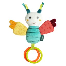 Jucarie de dexteritate pentru bebelusi Fehn Mini Fluturas 18 cm