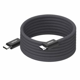 Cablu USB-C la USB-C magnetic 60W, 2 metri, pentru incarcare si date