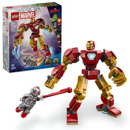 LEGO Marvel Robotul Iron Man vs. Ultron, set construibil 101 piese