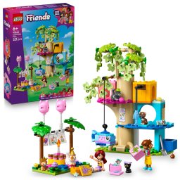 LEGO Friends Petrecerea de ziua pisicii cu casuta in copac, 321 piese
