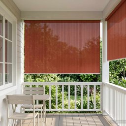 Jaluzea exterioara cu blocare UV de 90% Teracota 400 x 230 cm GartenMobel Dekor