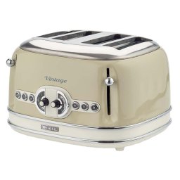 Prajitor de paine Ariete 156.BG, 1600W, 4 felii, Beige