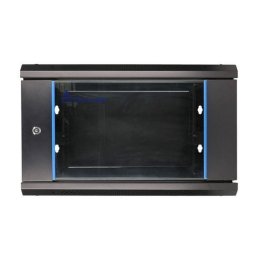 Dulap montat pe perete , Extralink , 6U 600X600 , Negru