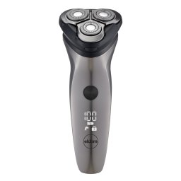 Aparat de ras electric Eldom, G54 Ian, indicator LED, ergonomic, acumulator USB C, Gri