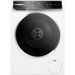 Masina de spalat rufe Bosch Seria 8 WGB244A2BY, 9 kg, 1400 RPM, I-DOS, Touch control, Iron Assist, Home Connect, Added Steam, Iluminare interioara, EcoSilence Drive, Anti Stain, Clasa A, 60 cm, Alb