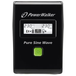 UPS Bluewalker VI 800 SW Schuko 10120080, 800VA/480W, Line-Interactive, Pure Sine Wave