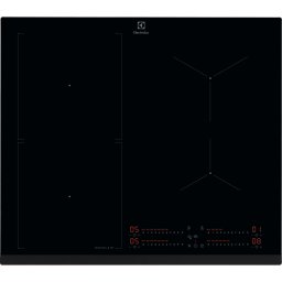 Plita incorporata cu inductie Electrolux EIS67453 SenseBoil&Fry, Hob2Hood, 60 cm, Negru