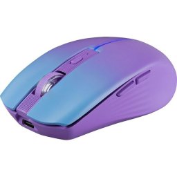 Mouse wireless Bluetooth Defender MISTERIO MM-301, 5 butoane, 1600dpi, incarcabil, Violet