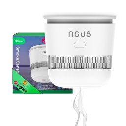 Dispozitiv Smart Home Nous, Conectivitate Wi-Fi, Control aplicatie mobila, Compatibil Google Assistant si Amazon Alexa