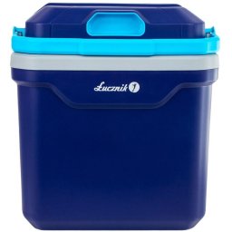Lada frigorifica Lucznik Cool&Go, 24 L, auto/portabila termo-electrica, 12V/220-240V, albastru
