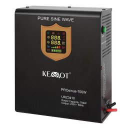 UPS Centrale Termice Kemot URZ3410, Sinus Pur, 1000VA, 700W, 12V, Negru