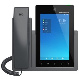 Telefon video IP Grandstream, 16 conturi SIP, 7.0 inch, Android 11, PoE, Wi-Fi 6