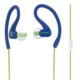 Casti Koss KSC32iB FitClips, In-Ear, Cu microfon, Albastru
