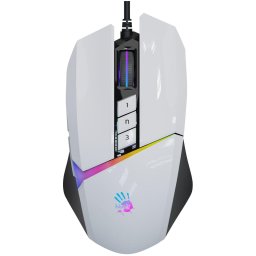 Mouse gaming cu fir A4tech Bloody Mouse W60 Max , 1200 DPI, Alb