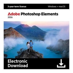 Licenta Software Adobe Photoshop Elements 2026, 3 Ani, 1 Utilizator