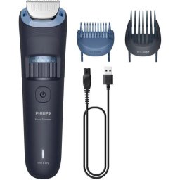 Aparat de tuns Philips BT3665/15, 40 trepte de lungime, autonomie 80 min, utilizare umeda si uscata, incarcare USB