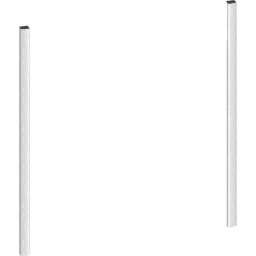 Set decorativ NEFF by ADEK Bauteile 60cm Seamless Combination cu Flex Design ZC060MY0 - 17007843, Necesar in cazul suprapunerii peste un sertar termic de 14cm, Pentru N70 si N90, Metallic Silver