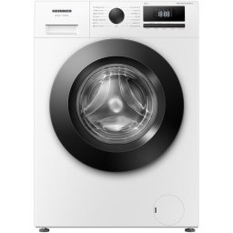 Masina de spalat rufe slim Heinner HWM-HMN7012IVSMA, 7 kg, 1200 RPM, Clasa A, Motor inverter, 15 programe, Program rapid 15 min, Program allergy steam, Program baby steam care, Functie adaugare rufe, Blocare acces copii, Alb