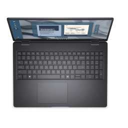 Laptop Dell Pro 16 Plus PC16255, Procesor AMD Ryzen 5 220, Display 16" FHD+, RAM 8GB DDR5, 512GB SSD, Placa video AMD Radeon 740M, Windows 11 Pro, Negru