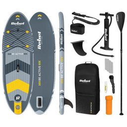 Set placa gonflabila Stand UP Paddle SUP REBEL ACTIVE PADDLE RBA-4511, 244 x 76 x 10 cm