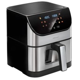 Friteuza MPM MFR-10M FitFryer Wi-Fi, 6 l, 1500 W Inox-Negru